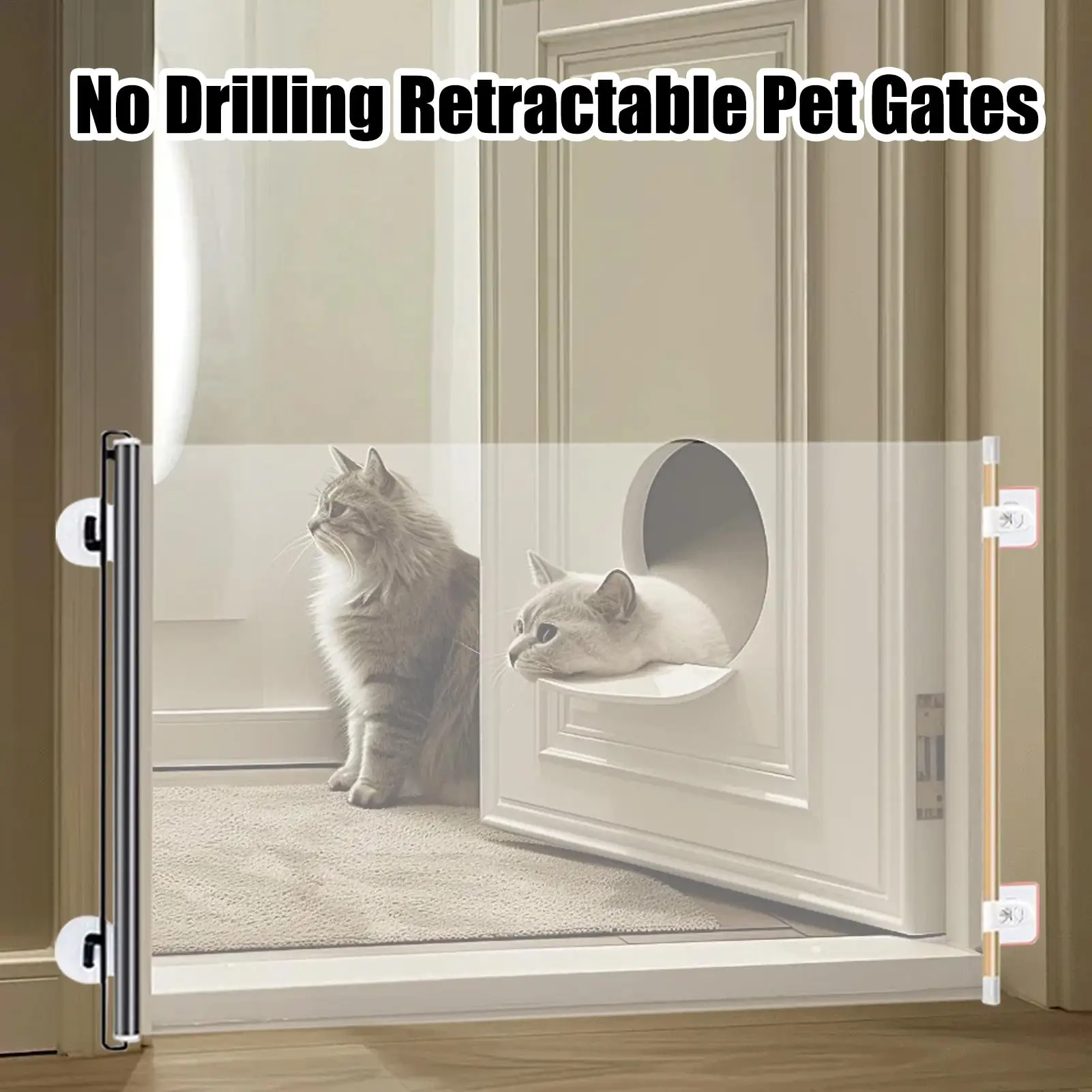 Expandable Mesh Pet Divider - Image 2