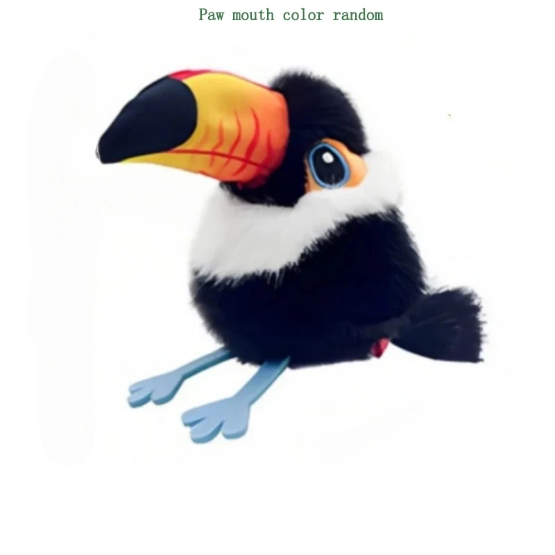 Interactive Flapping Bird Plush Pet Toy with Sound and Motion - Image 9