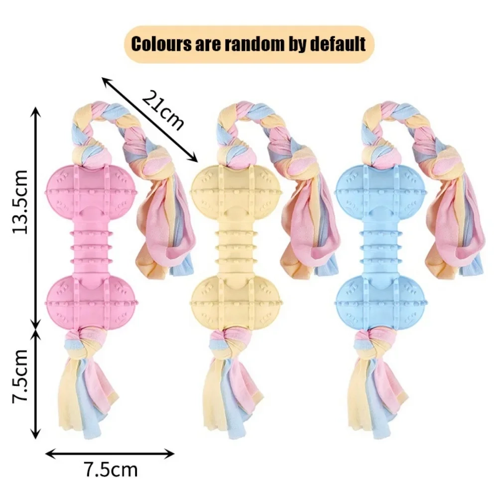 Braided Rope & Rubber Dog Toy - Image 6