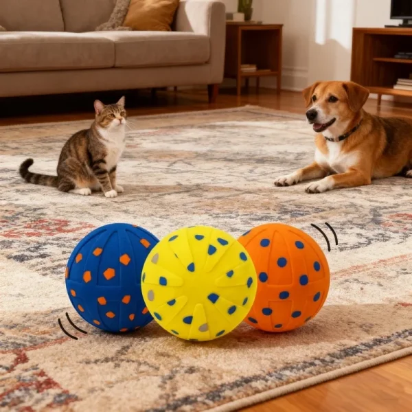 Smart Bouncing Dog Ball