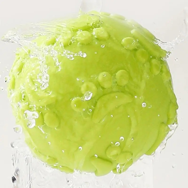 Latex Squeaky Dog Ball for Interactive Chewing and Fetch Play - Image 2