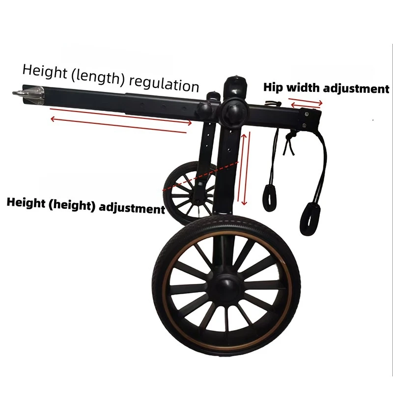 Rear Leg Support Dog Wheelchair - Image 4