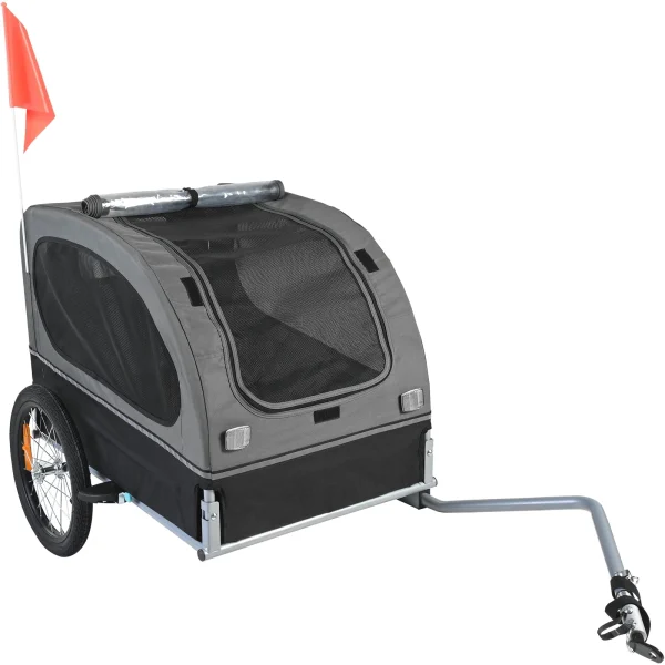 Foldable Pet Bike Trailer