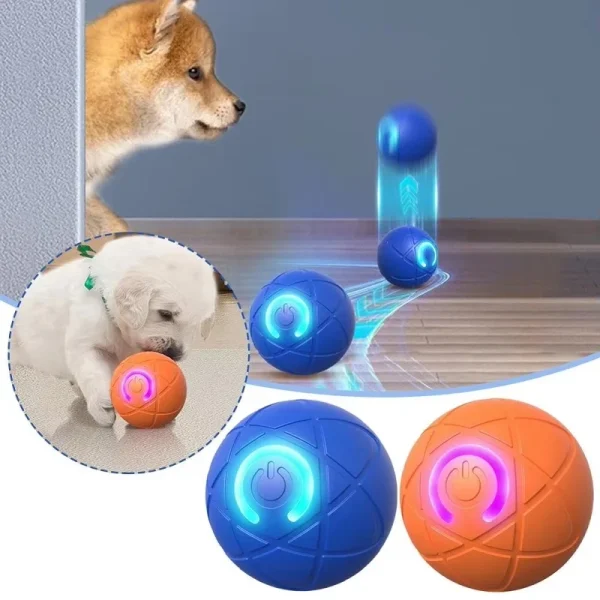Automatic Rolling Dog Toy Ball