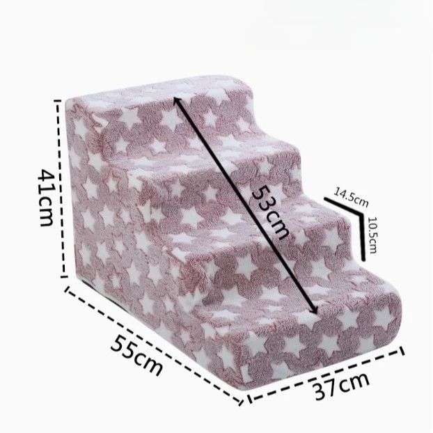Star Pattern Pet Climbing Steps - Image 11