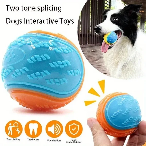 Interactive Squeaky Dog Ball Toy for Puppies