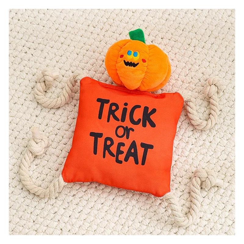 Festive Cotton Rope Dog Toy - Image 11