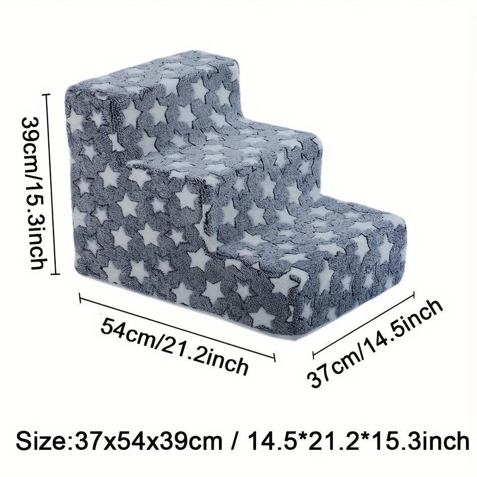 Star Pattern Pet Climbing Steps - Image 8