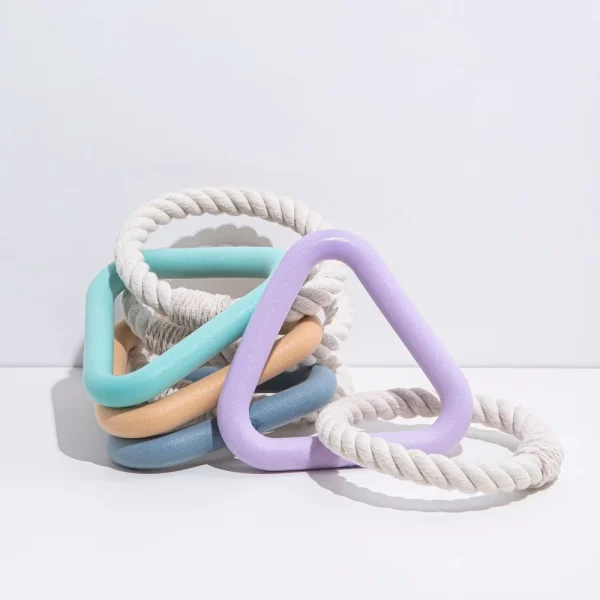 Triangle Rope Tug Chew Toy
