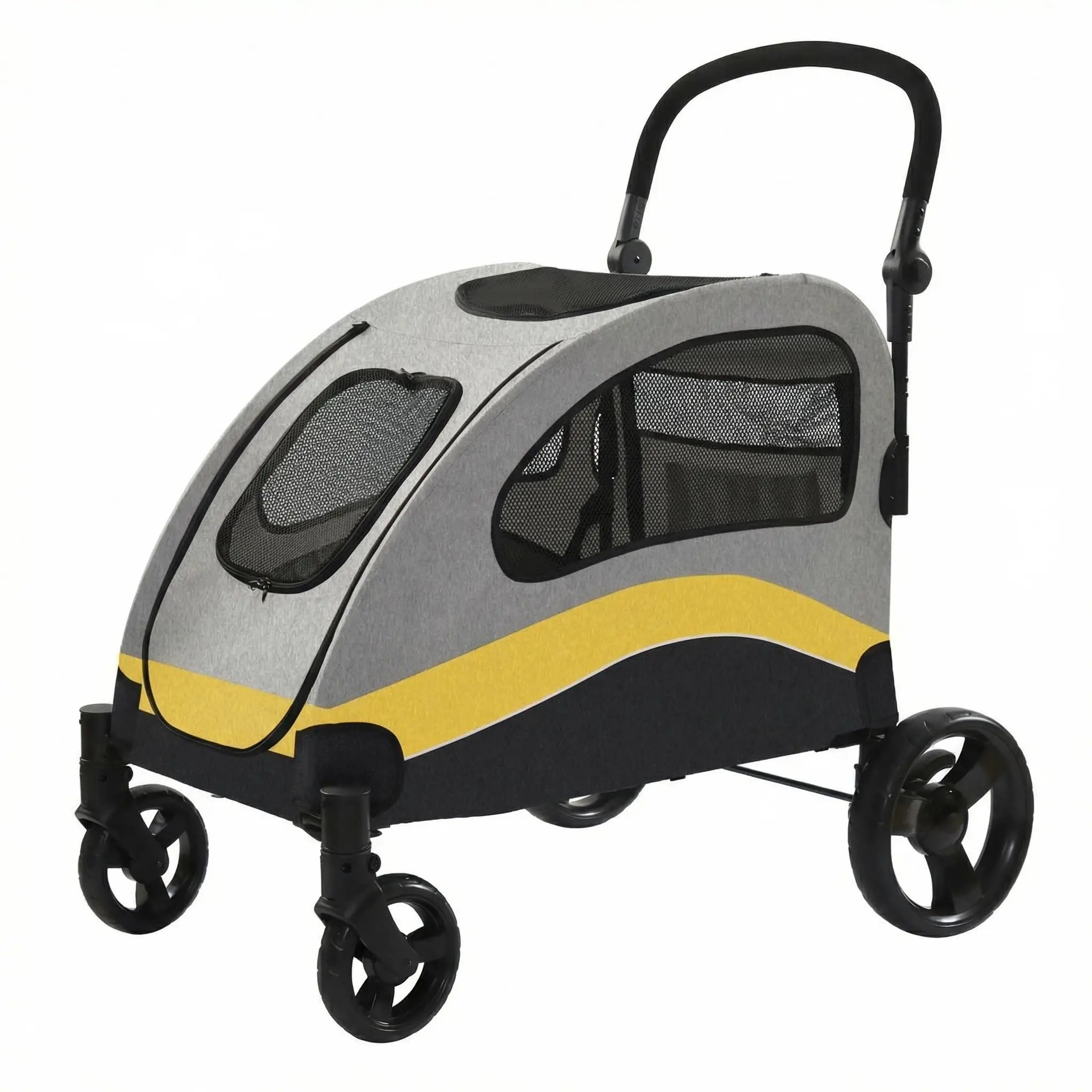 Large Pet Wagon Stroller with Adjustable Handle - Image 10