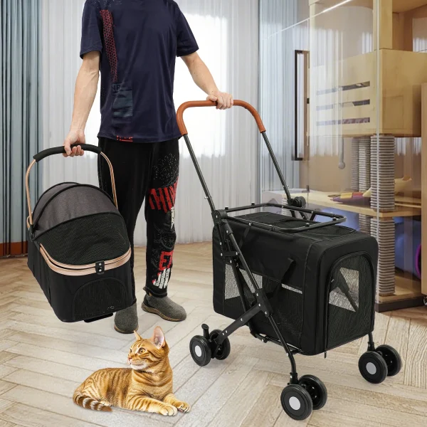 2-Tier Pet Stroller