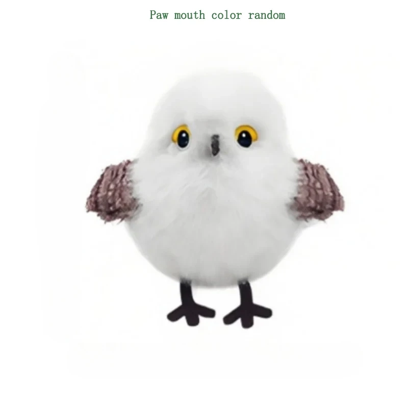Interactive Flapping Bird Plush Pet Toy with Sound and Motion - Image 8
