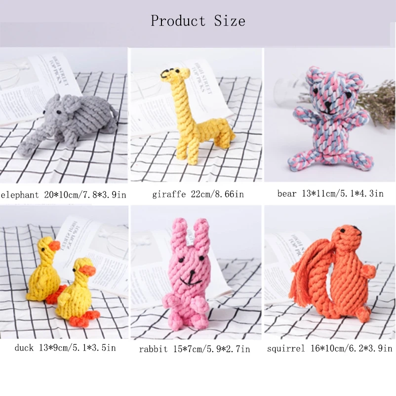 Braided Animal Rope Dog Toy - Image 6