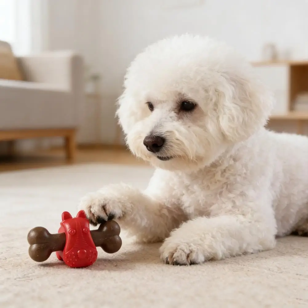 Bone Treat Dispensing Dog Chew Toy - Image 3
