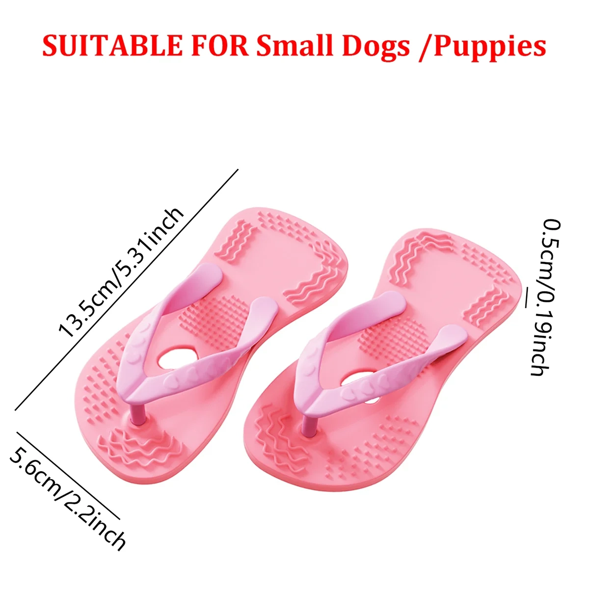 Slipper-Shaped Puppy Chew Toy - Image 2