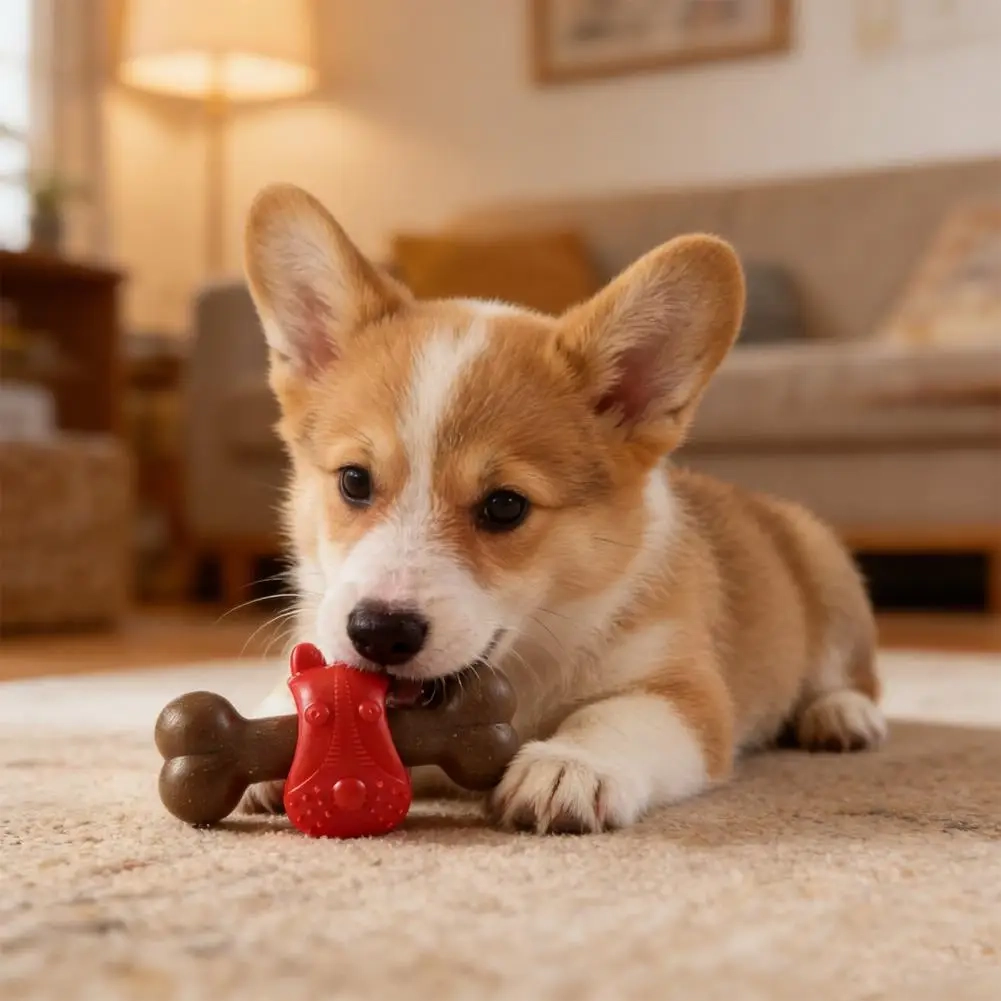 Bone Treat Dispensing Dog Chew Toy - Image 2