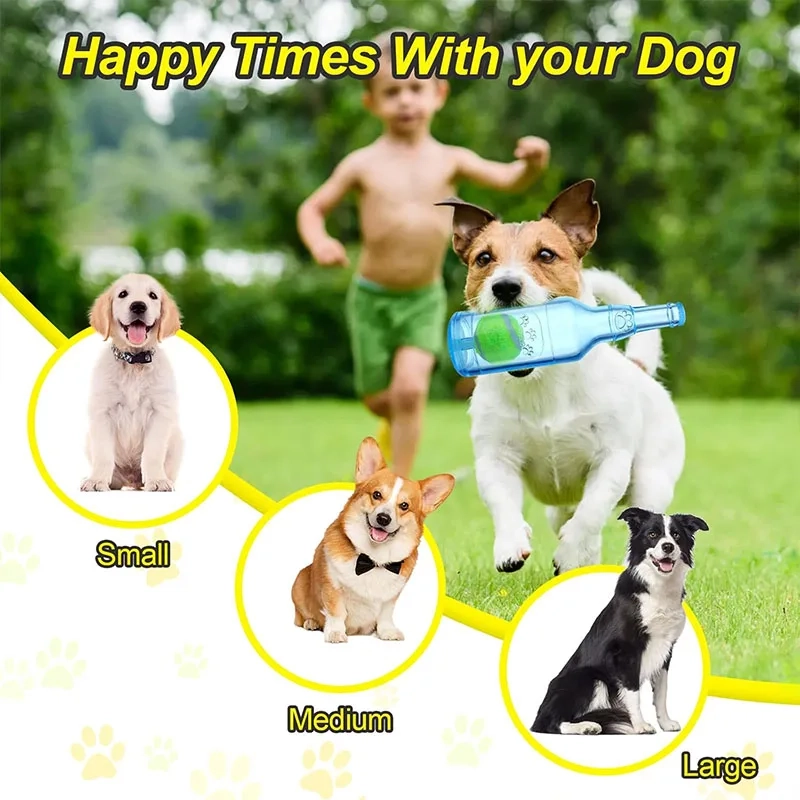 Bottle Squeak Fetch Toy - Image 3