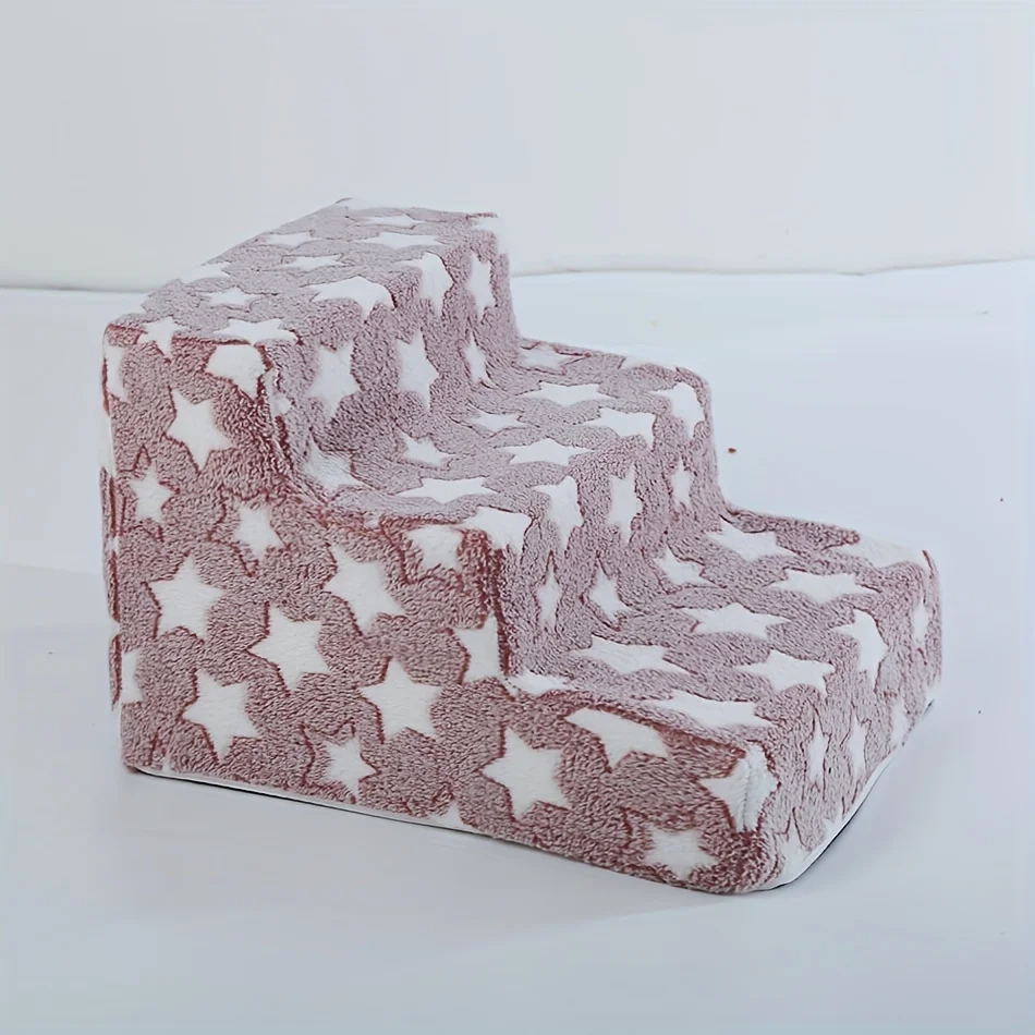 Star Pattern Pet Climbing Steps - Image 2