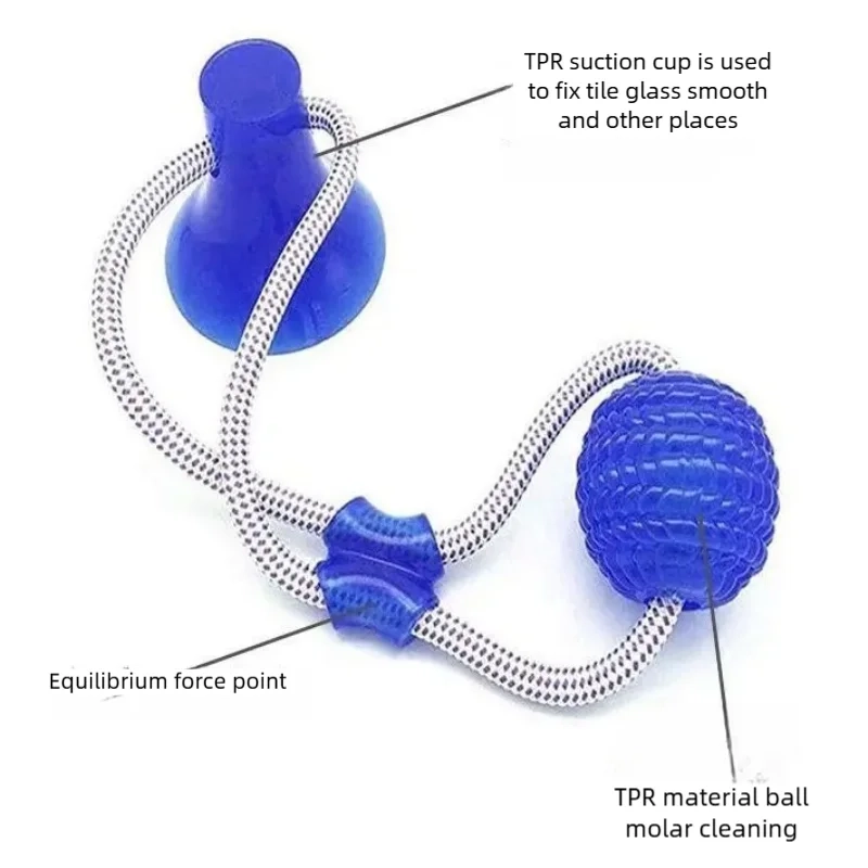 Suction Cup Tug Ball Dog Toy - Image 5