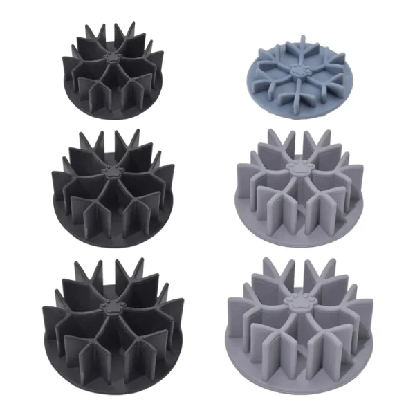 Silicone Slow Feeder Lick Mat with Suction Cup for Dogs and Cats