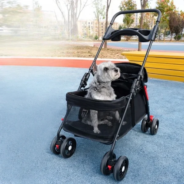 Compact Foldable Pet Stroller