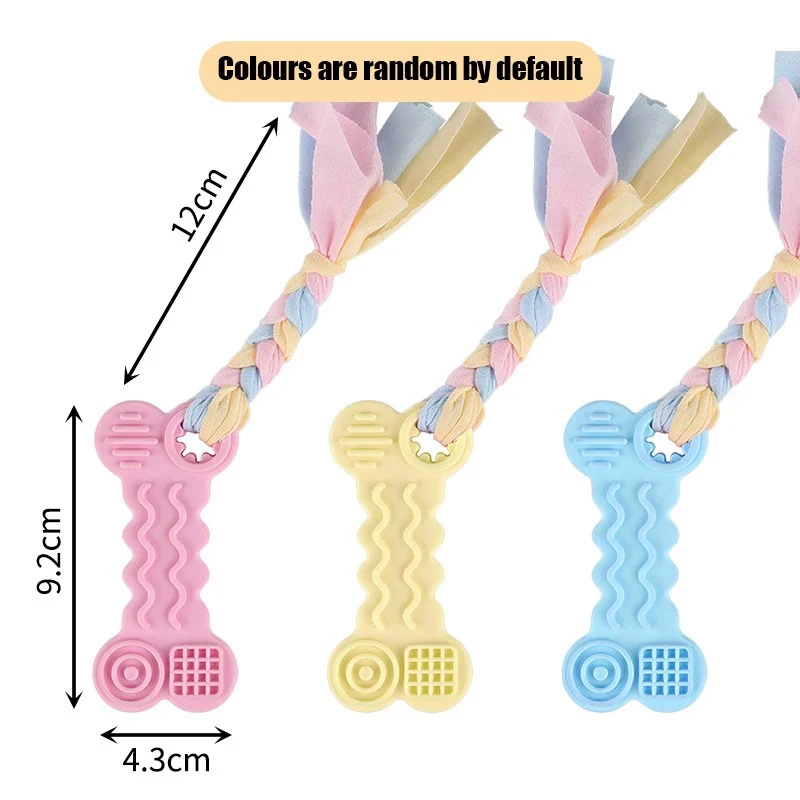 Braided Rope & Rubber Dog Toy - Image 9