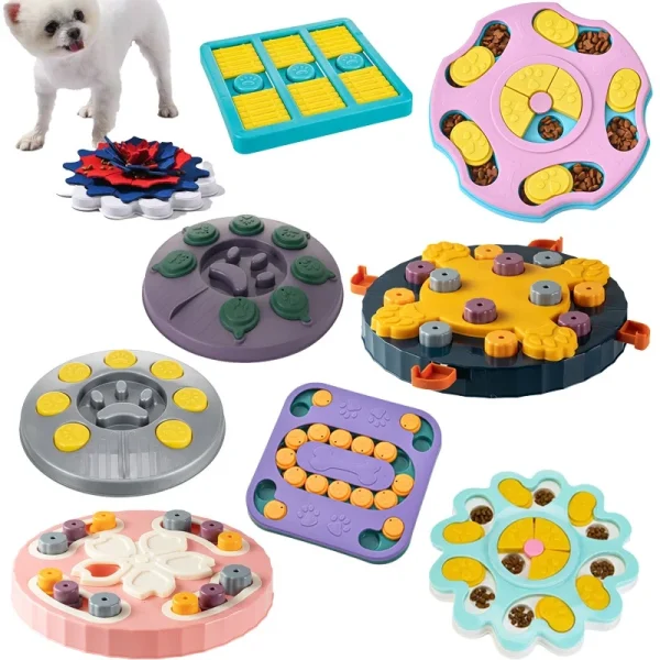 Pentagon Interactive Puzzle Slow Feeder for Dogs and Cats