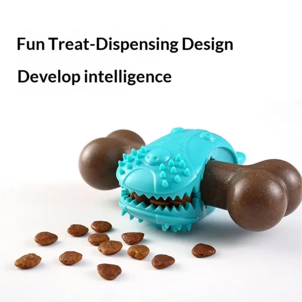 Bone Treat Dispensing Dog Chew Toy