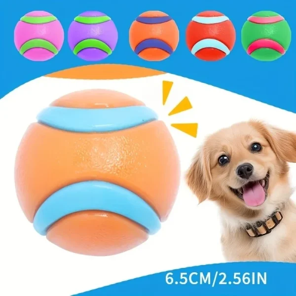 Tough Rubber Dog Ball