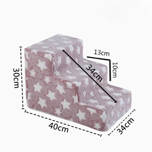 Star Pattern Pet Climbing Steps - Image 6