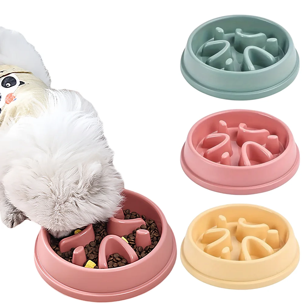 Durable Slow Feeder Bowl for Dogs & Cats