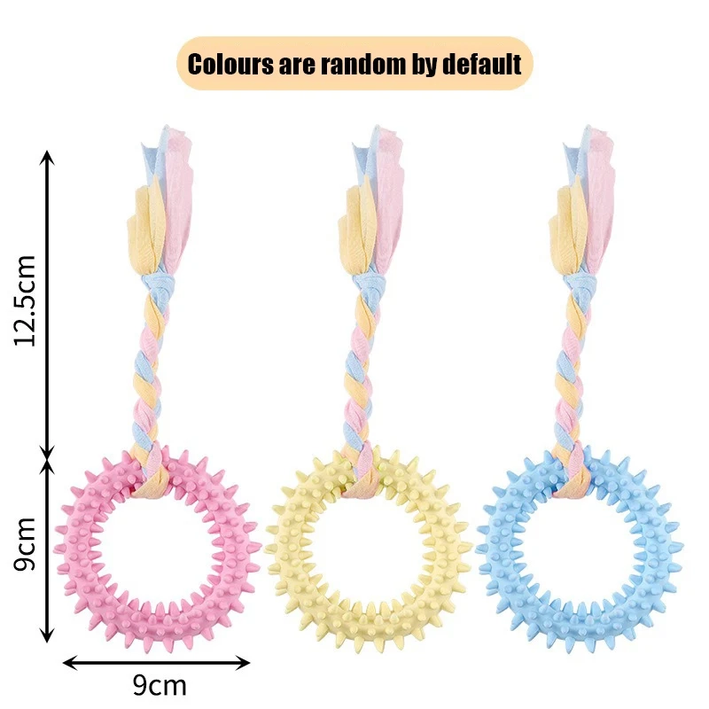 Braided Rope & Rubber Dog Toy - Image 7