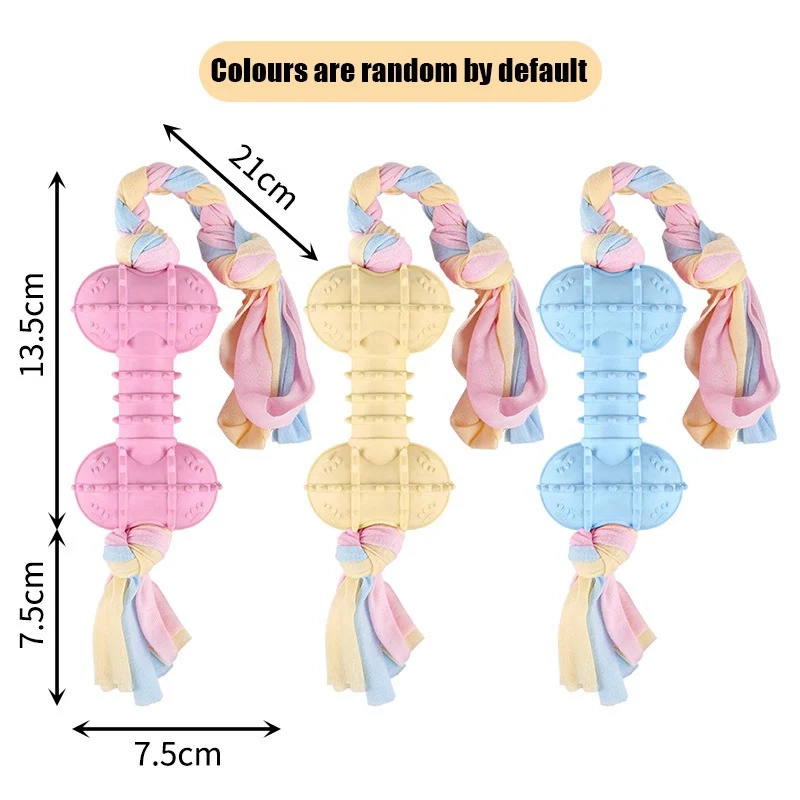 Braided Rope & Rubber Dog Toy - Image 10