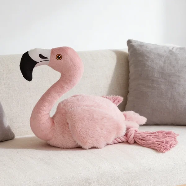 Plush Squeaky Dog Toy for Interactive Play and Everyday Comfort