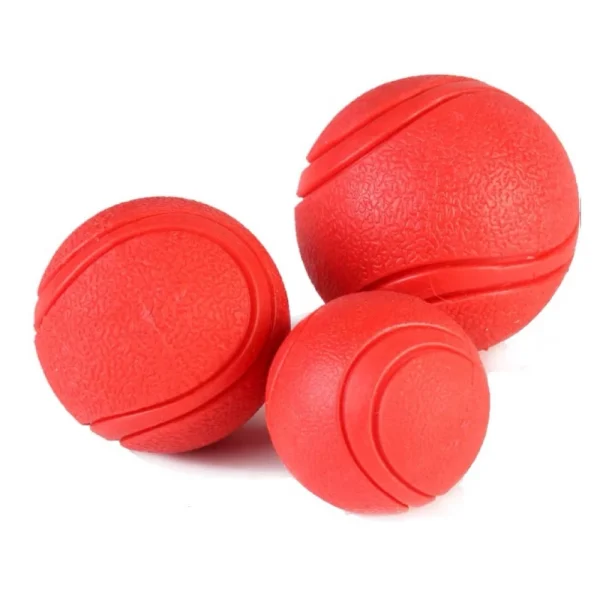 Solid Rubber Dog Toy Ball