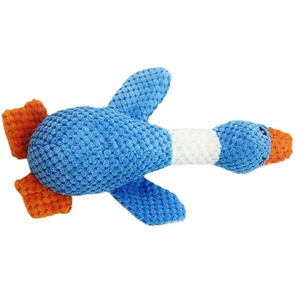 Corduroy Platypus Dog Toy for Interactive Play - Image 5