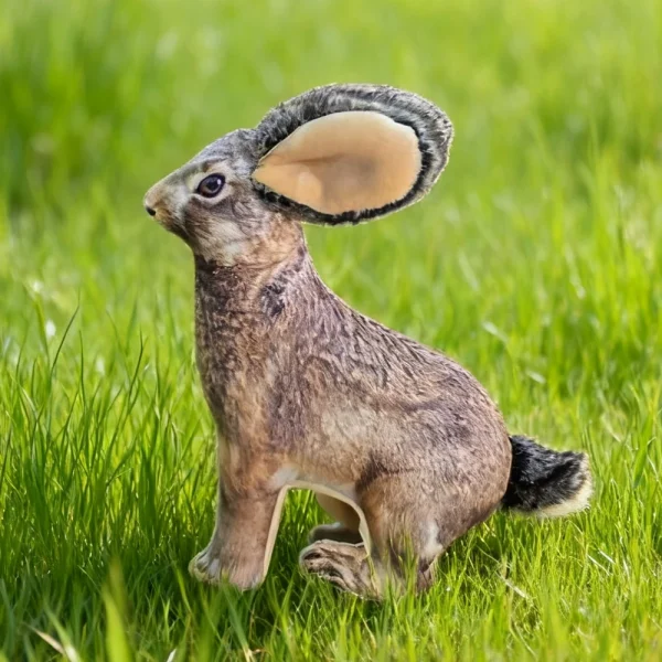 Wild Rabbit Squeaky Pet Toy for Dogs and Cats