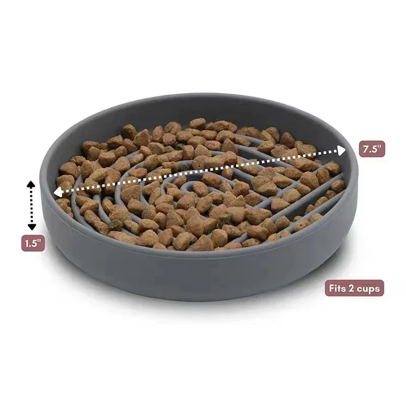 Silicone Slow Feeder Lick Mat Bowl for Dogs - Image 5