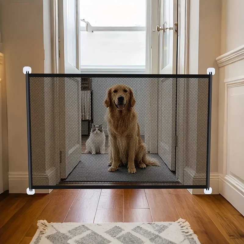 Heavy-Duty Mesh Pet Barrier