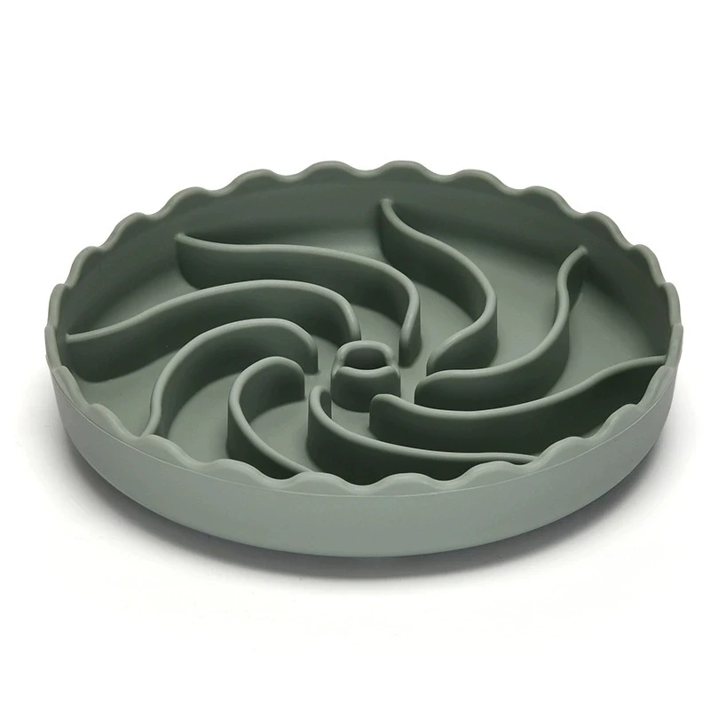 Silicone Slow Feeder Bowl with Suction Base for Dogs - Image 11