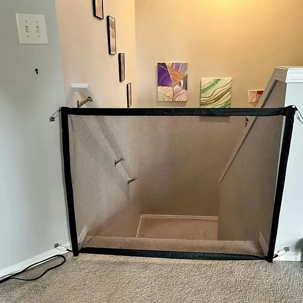 Folding Mesh Pet Barrier - Image 3