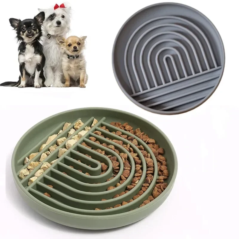 Silicone Slow Feeder Lick Mat Bowl for Dogs - Image 2