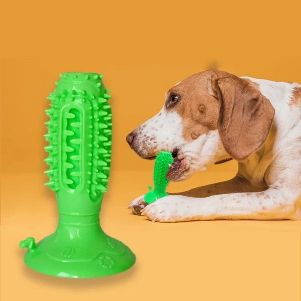 Squeaky Rubber Dog Chew Stick