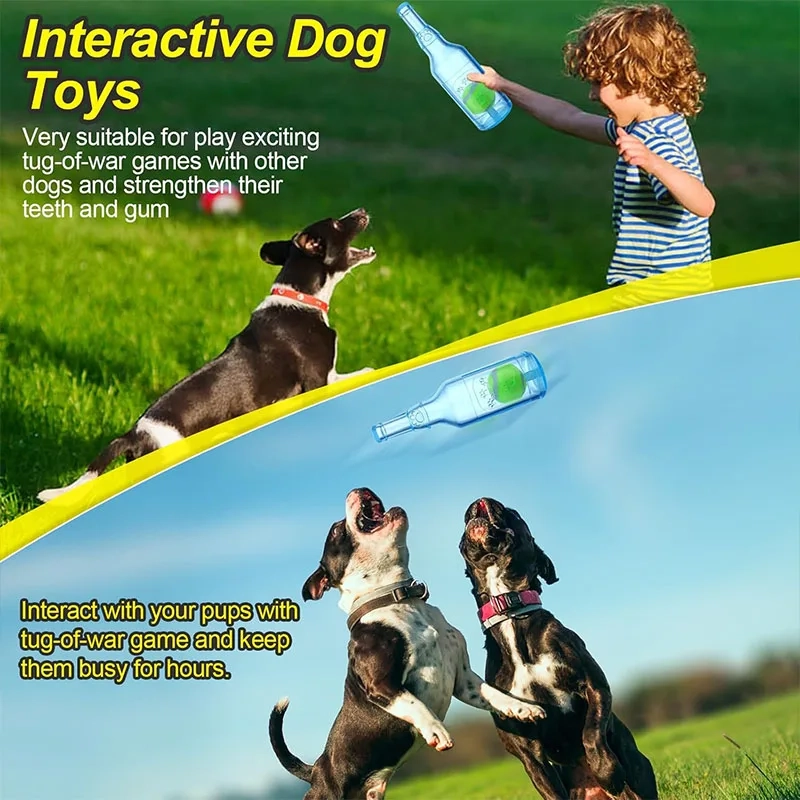 Bottle Squeak Fetch Toy - Image 4