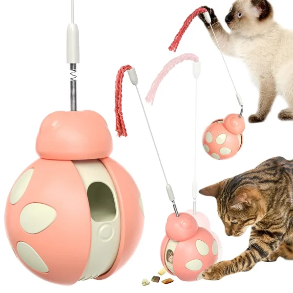 Cat Treat Puzzle Ball Toy
