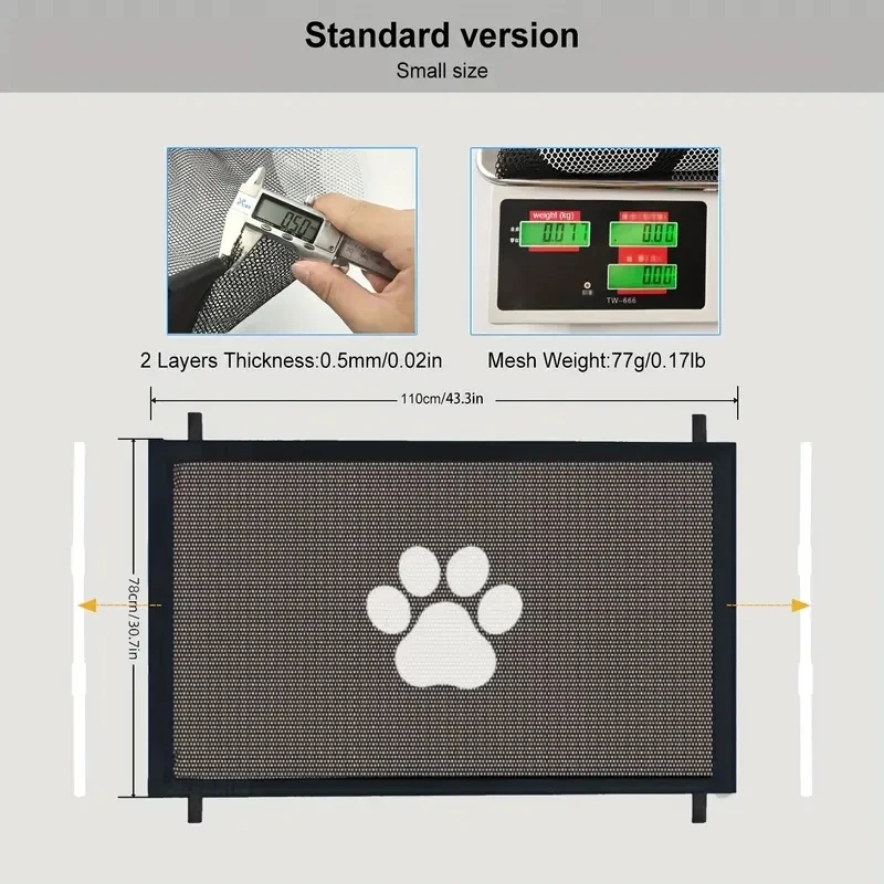 Pet Safety Barrier Net for Doorways and Stairs - Image 7