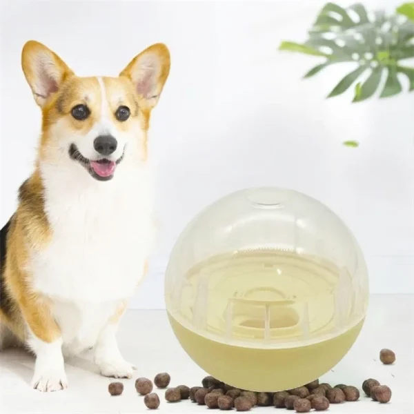 Interactive Treat Dispensing Ball Toy