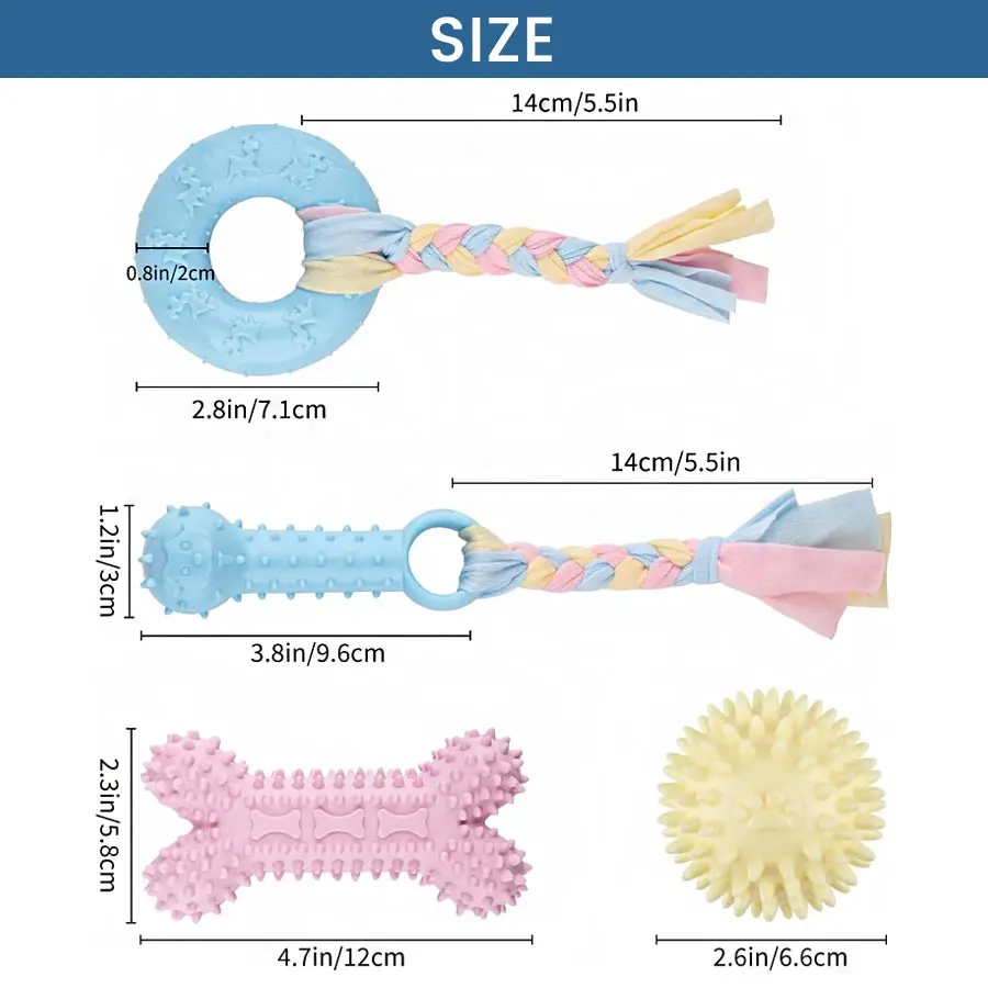 Interactive Molar Stick Dog Toy - Image 5
