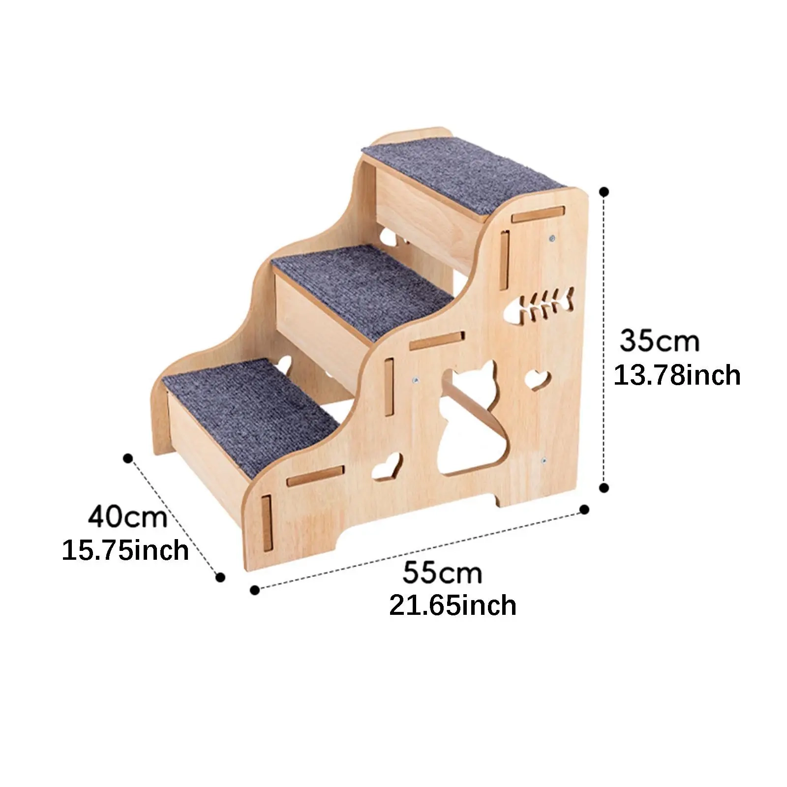 3-Step Grip Pet Stairs - Image 6