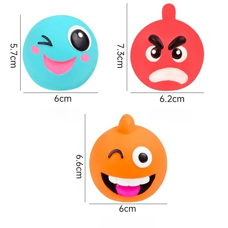 Eyeball Squeaky Dog Ball - Image 2